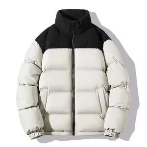 Bubble Hooded <b>Waterproof</b> Reversible Bomber <b>Jacket</b> Face Thick Cotton <b>Padded</b> Winter Puffer for Men Women Latest Design High - Product Image 4