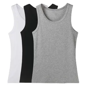 100% Combed Cotton Clothing Sports Gym Tank Tops Plain Blank Gym Fitness Tank Tops For Men's Comfortable And Breathable Custom