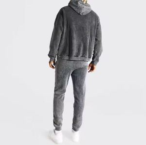 Survêtements personnalisés pour hommes les plus vendus survêtements de lavage à l'acide pullover fabriqués au Pakistan survêtements de lavage à l'acide - Product Image 6