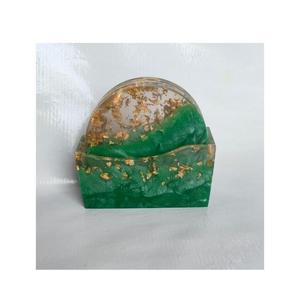 Handmade resin coaster set with floral accents epoxy mats perfect for kitchen dining table home office and <b>gift</b> giving - Product Image 2