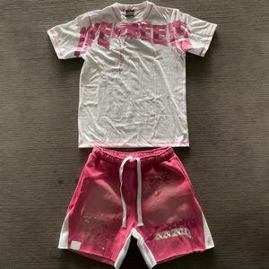 Ensemble de T-shirts et Shorts Imprimés 3D Hip Hop d'Été Surdimensionnés pour Hommes - Product Image 1