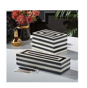 Bone Inlay Wooden <b>Keepsake</b> <b>Box</b> Handmade Decorative Storage Chest Vintage Home Decor - Product Image 1