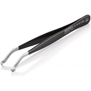 แหนบสแตนเลสแบบโค้งแบน Knipex ESD สำหรับจัดตำแหน่ง - Product Image 2