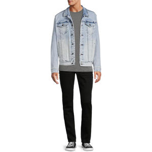 Veste en jean de qualité supérieure respirante et à séchage rapide pour hommes fabricant de vêtements pour hommes veste en jean à vendre - Product Image 4