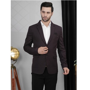 Blazer de Traje para Hombre de Primera Calidad, Elegante, para Reuniones de Negocios, Bodas, Fiestas y Eventos Corporativos, Disponible para la Venta - Product Image 1