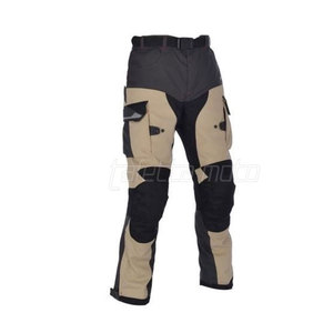 Pantalon de motard en textile respirant et imperméable de style cargo pour utilisation à moto, coupe droite, service OEM personnalisable, fabriqué au Pakistan - Product Image 4