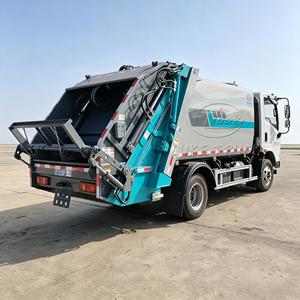 Promotion : Camion Compacteur de Déchets Dongfeng Huashen 4x2 8-12CBM, Chargeur Arrière Hydraulique, Camion de Collecte des Déchets Sanitaire, LHD RHD - Product Image 5
