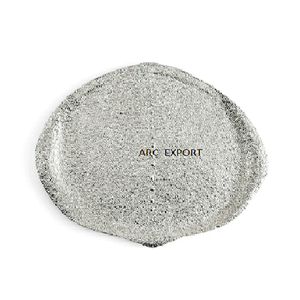 Nouveau Designer Home Vaisselle Plateau De Service Alimentaire En Métal Plateau De Service Martelé Pour Les Meilleures Ventes Fournitures De Restaurant D'hôtel - Product Image 2