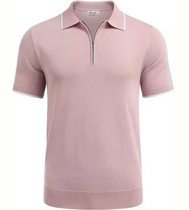 Camiseta Polo para hombre, camiseta de verano de algodón, informal, cuello Polo clásico, ajustada, cómoda, a la moda, ropa diaria con estilo - Product Image 2