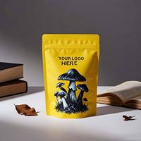 Sacs d'emballage alimentaire en aluminium imprimés sur mesure, sacs à fermeture éclair Doypack pour bonbons, biscuits, noix, sacs en Mylar de 3,5 g