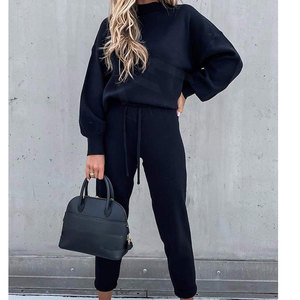 Trajes de chándal para mujer, conjuntos de chándal de algodón Popular 2023 para mujer, chándales deportivos para mujer, servicio OEM - Product Image 6
