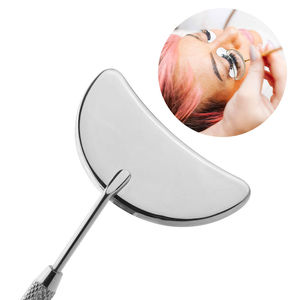 Espejo Cosmético Profesional para Pestañas, Personalizado, de Una Sola Cara, Montado en la Pared, de Acero Inoxidable, Chapado en Oro, Duradero y Ligero - Product Image 3