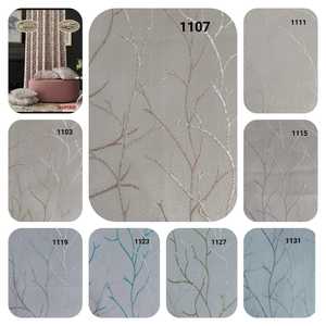 Wholesale Luxury Hotel Semi Blackout Jacquard Fabric New <b>Process</b> Design 280 cm Hot Selling Curtain Fabric - Product Image 4