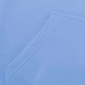 Sweat à capuche long oversize pour femme, prêt à la production, en velours 100% coton, avec logo frontal, confortable et coupe décontractée - Product Image 6