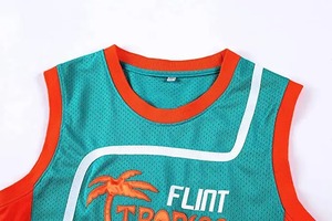 OEM personalizado poliéster/Tela de malla uniforme de baloncesto de alta calidad Laker baloncesto Jersey apliques bordados logotipo camiseta de fútbol - Product Image 4