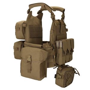 MASTTAC في الهواء الطلق لعبة الصيد المعدات التكتيكية سترة مرجحة النايلون الإفراج السريع حماية سترة التكتيكية لوحة الناقل - Product Image 6