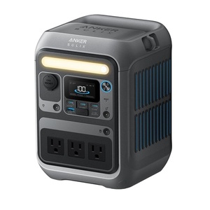 New Anker Portable Power Station SOLIX C300, 288Wh LiFePO4 Battery, 300W (600W Surge) <b>Solar</b> <b>Generator</b> - Product Image 1