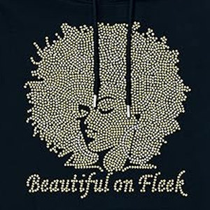 Sudadera con capucha de chorlito de gran tamaño para hombre personalizada, larga, con estampado de diamantes de imitación, tela francesa transpirable de talla grande, cómoda para el invierno - Product Image 6