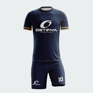 Factory Made OEM Design <b>Soccer</b> Uniforms with Custom Logo Printed Breathable Quick Dry Adult <b>Soccer</b> Jersey and Shorts Set Unisex - Product Image 4