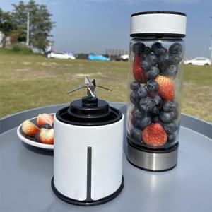Hot Sale 7.4V 450ml Stainless Steel Housing Ice Crushing Hot Sell <strong>Portable</strong> <strong>Mini</strong> <strong>Blender</strong> <strong>Smoothie</strong> Maker Usb <strong>Blender</strong> Cup - Product Image 1