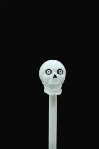 14inch Halloween <b>Skull</b> Solar Stake for Garden Collection <b>Decorative</b> Light Outdoor Home <b>Decoration</b> Spooky Yard Pathway - Product Image 6