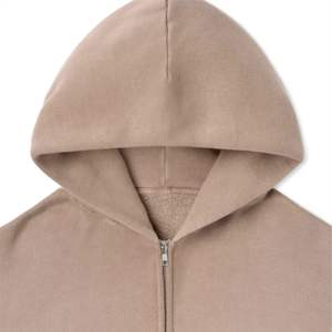 Wholesale Premium 280gsm Unisex Long sleeve Hoodie Soft Durable Cotton <b>Fleece</b> <b>Sweatshirt</b> for All Seasons Customizable Printing - Product Image 5