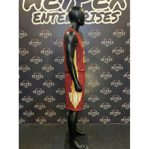 Ventes en gros d'usine, uniformes de basket-ball réversibles pour enfants, personnalisés, à séchage rapide, bon marché, uniformes de basket-ball personnalisés pour les jeunes, USA - Product Image 3