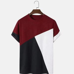 Wholesale Unisex 100% Cotton Oversized Short Sleeve Breathable <b>Canvas</b> T-Shirt Men Casual Knitted <b>Blank</b> Summer Streetwear 2025 - Product Image 5