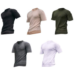 เสื้อยืดคูลๆ ทรงหลวม น้ำหนัก 220 กรัม คุณภาพเยี่ยม สตรีทแวร์ผู้ชาย ทรงปกติ ผ้าโพลีเอสเตอร์/คอตตอนเนื้อหนา เป็นมิตรกับสิ่งแวดล้อม - Product Image 1