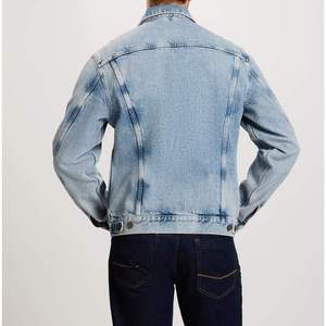 Chaqueta Detroit Unisex de Lona de Algodón de Alta Calidad del Fabricante, con Cierre Completo, Estilo Vintage Personalizado, Efecto Desgastado por el Sol, Informal para la Universidad, Invierno - Product Image 5