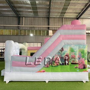 Château gonflable le plus populaire, qualité commerciale, équipement de <span class=keywords><strong>location</strong></span> <span class=keywords><strong>pour</strong></span> fêtes d'enfants, Hupfburg avec souffleur d'air - Product Image 5