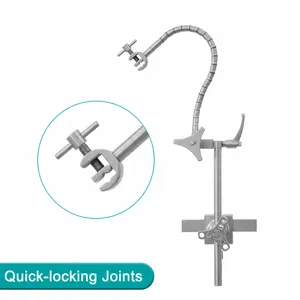 Système d'extension laparoscopique réglable, support d'endoscope 280-800 mm, fonction robot chirurgical, acier inoxydable 304/alliage de titane - Product Image 2