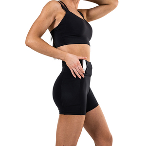 2023 Shorts de compression sans couture pour femmes de nouvelle conception avec impression de logo personnalisé vente directe d'usine - Product Image 1