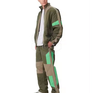 Último diseño personalizado Color chándal secado rápido tela suave hombres chándal uso al aire libre hombres chándal - Product Image 3