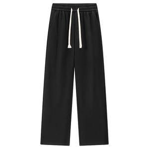 Pantalon de jogging décontracté sportif XL pour homme Pantalon de gym taille moyenne à séchage rapide de haute qualité avec ouverture à glissière et cordon de serrage plat - Product Image 4