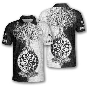 Chemise de sport professionnelle Dart avec impression par sublimation complète en polyester doux et durable logo personnalisé et design personnalisé - Product Image 1