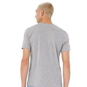 55% coton biologique, 45% polyester recyclé Respirant Hip Hop TEE Impression personnalisée T-shirt biologique pur 100% coton - Product Image 6