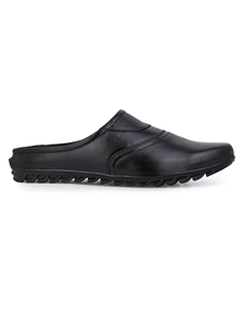 Luxury Men's Leather Flat Sandals Slip On Casual <b>Slippers</b> Soft Cushion Footbed Anti Slip <b>Summer</b> Outdoor Indoor Shoes Wholesale - Product Image 3