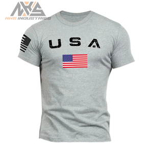 Prix de gros Nouveau design Qualité de luxe Nouveau T-shirt personnalisé pour homme Logo personnalisé Doux 100% coton Microfibre Écologique Respirant - Product Image 1