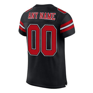 Wholesale Short Sleeve Casual American <b>Football</b> Jersey Multicoloured and Breathable with Customizable Logo Plus <b>Size</b> Feature Ako - Product Image 3