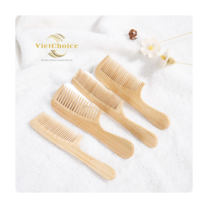 Best Seller Bamboo <b>Comb</b> 100% Eco Friendly Natural Handle Hotel Bamboo <b>Comb</b> VietChoice Manufactory Make In Vietnam - Product Image 4