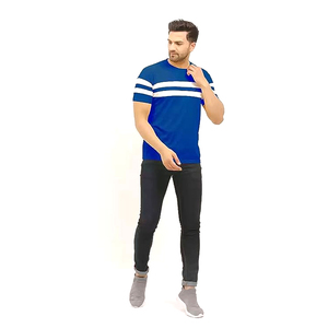 Mens Heat-Transfer Printed T-<b>Shirt</b> Custom All Over Print Quick Dry Breathable 100% Cotton Knitted Fabric Comfortable Streetwear - Product Image 3