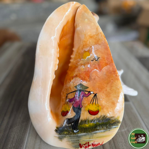 Décoration naturelle en coquillages, fabriquée à partir de coquillages marins véritables, pour la décoration intérieure et les souvenirs, Vietnam. - Product Image 1