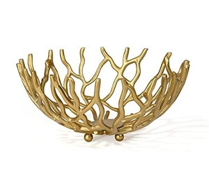 New Arrival Aluminium Metal <b>Decorative</b> Bowl <b>for</b> Home Decor Home <b>Kitchen</b> and Dining Table Top Unique Design Bowl. - Product Image 6