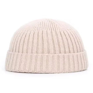 Custom Embroidery Logo Winter <b>Merino</b> <b>Wool</b> Knit <b>Beanies</b> for Men Jacquard <b>Beanie</b> Embroidery Distressed Winter Knitted Hat <b>Beanie</b> - Product Image 1