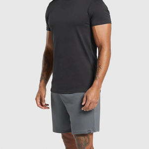 Pantalones cortos de entrenamiento de verano de nailon y LICRA de patrón personalizado, ropa deportiva ligera y transpirable para hombre - Product Image 4
