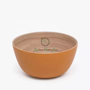 Cuencos de bambú Premium hechos a mano de Vietnam Eco-Lujosos diseños elegantes para una experiencia gastronómica consciente - Product Image 2