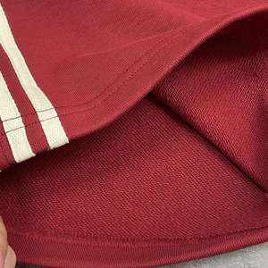 Pantalons de survêtement baggy à rayures pour hommes, vente en gros, broderie, jambe droite - Product Image 4