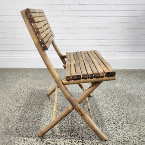 Banco de sofá de bambú sólido para decoración de pasillo de entrada bancos plegables naturales minimalistas OEM aceptar - Product Image 5