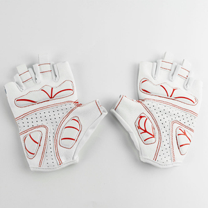 Guantes de Ciclismo para Hombre y Mujer, Medios Dedos, Unisex, con Almohadilla de Gel, para Bicicleta de Montaña, con Agarre Antideslizante, Transpirables, con Absorción de Impactos en la Palma - Product Image 2